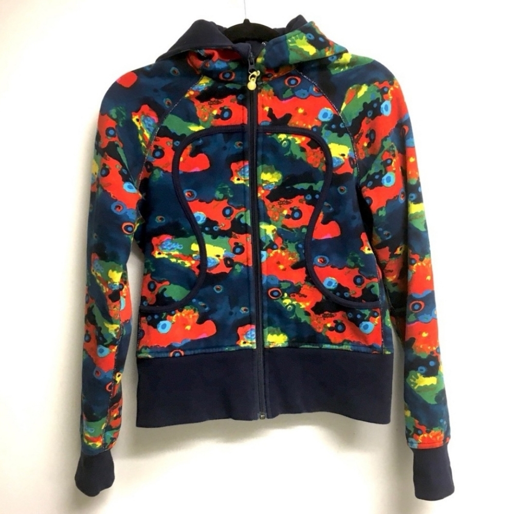 LULULEMON( RARE )Multi colour Scuba Hoodie 6